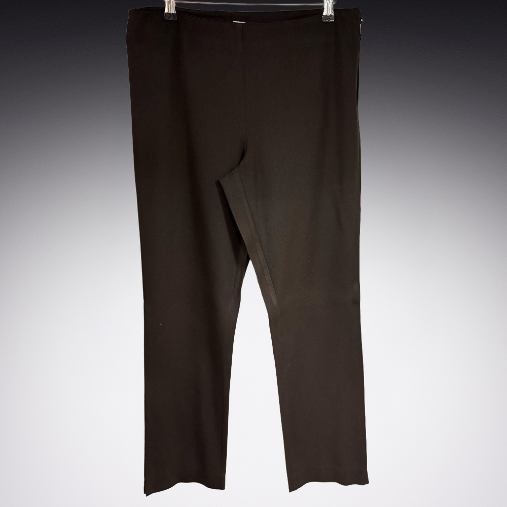 Cache Brown Cropped Slacks